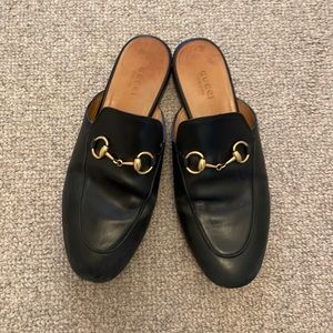 Gucci Princetown Leather Slipper